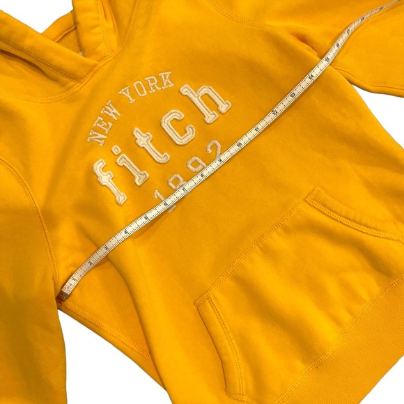 Abercrombie Kids Boy's Yellow/Gold Hoodie Size XL - Picture 11 of 13